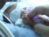 Holding on Tight to Mommy's Finger.JPG (1245075 bytes)