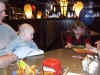 FEB 92 THOMAS & SOPHIE EATING.jpg (71708 bytes)