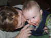 thomas with grandma g telling secrets.jpg (88119 bytes)